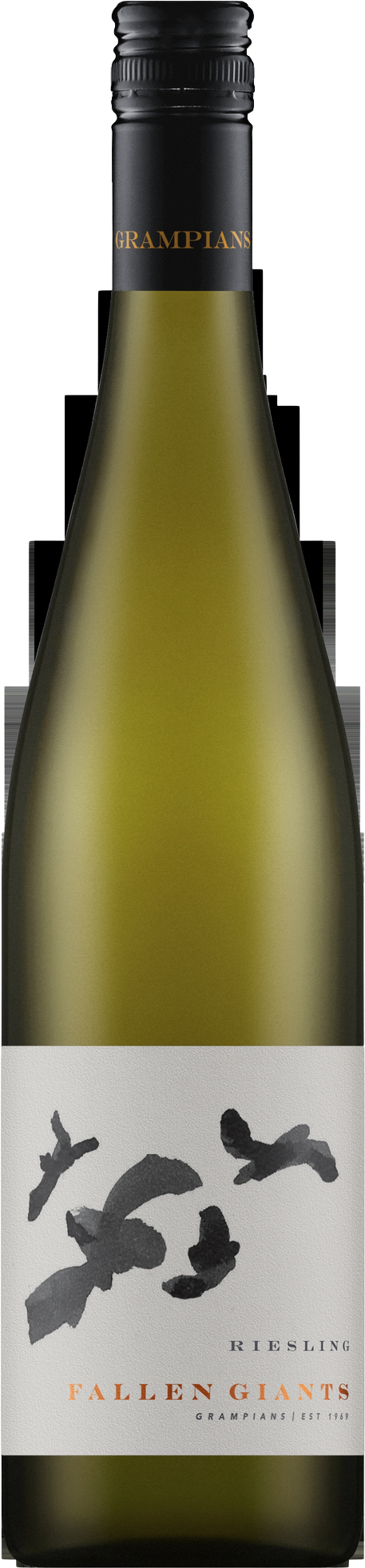 Fallen Giants Riesling 2024 bottle — Grampians
